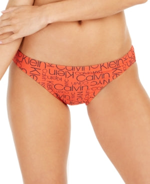 Calvin Klein Womens Logo Hipster Swim Bottom Separates - Bellso